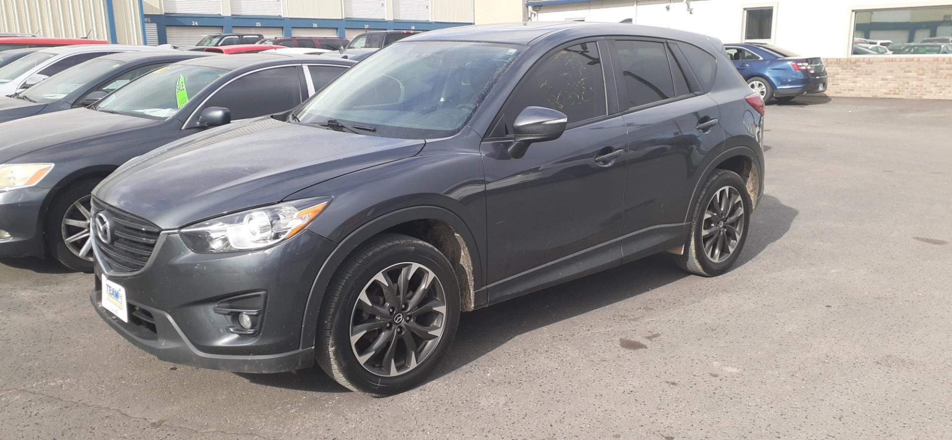 2016 Mazda CX-5 (JM3KE4DY5G0) , located at 2015 Cambell Street, Rapid City, SD, 57701, (605) 342-8326, 44.066433, -103.191772 - CARFAX AVAILABLE - Photo#1